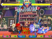 une photo d'Ã©cran de Pocket Fighter sur Sony Playstation